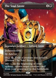 The Soul Stone (Borderless) | Foil (243) [Marvel's Spider-Man]
