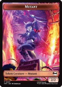 Mutant // Mutagen Double-Sided Token |  (7 // 9) [Teenage Mutant Ninja Turtles]