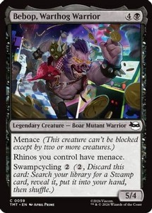 Bulk Mtg Singles In Stock: Bebop, Warthog Warrior |  (059) [Teenage Mutant Ninja Turtles]