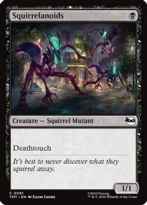 Bulk Mtg Singles In Stock: Squirrelanoids |  Foil (081) [Teenage Mutant Ninja Turtles]