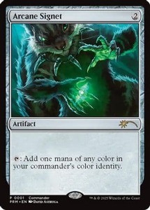 Arcane Signet (CommandFest 2025) |  Foil (001) [MagicFest Cards]