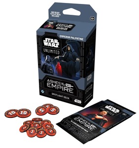 Ashes Of The Empire Preorder Prerelease: * PREORDER * Ashes of the Empire | Spotlight Deck: Emperor Palpatine