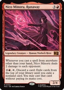 High End: Nico Minoru, Runaway |  Foil (700) [Commander: Marvel Super Heroes]