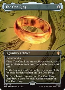 High End: The One Ring (Borderless) |  Foil (044) [The Hobbit]