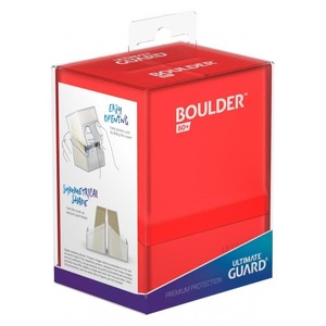 Deck Boxes: Ultimate Guard | Boulder 80+ | Ruby