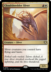 In Stock Slivers: Cloudshredder Sliver [Commander Masters]