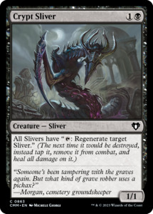 In Stock Slivers: Crypt Sliver [Commander Masters]