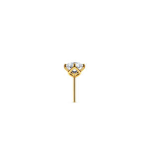 Aurora Single Lab Grown Diamond Stud Gold