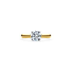 Rings: Aurora Solitaire Diamond Ring Gold