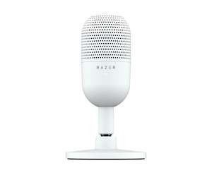 Microphones: Razer Seiren v3 Mini USB Microphone - White