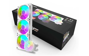 Sale Items: DarkFlash Radiant DC360 360mm Liquid CPU Cooler - White