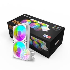 Sale Items: DarkFlash Radiant DC240 240mm Liquid CPU Cooler - White