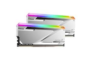 Netac Z RGB 32GB (2x16GB) DDR5 6400MT/s CL32 Gaming Memory - Silver