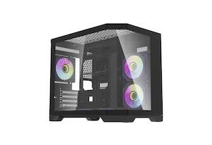 DarkFlash AIGO FT418 Black Gaming Case 6X ARGB Fans