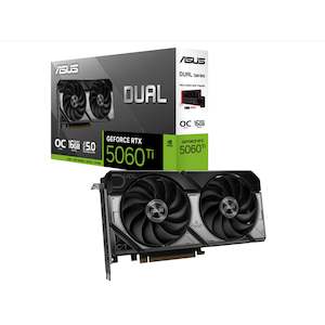 ASUS DUAL NVIDIA GeForce RTX 5060 Ti 16GB GDDR7 Graphics Card