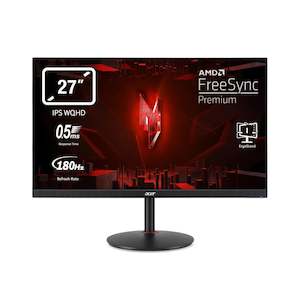 Peripherals: Acer Nitro XZ270 27" 2560x1440 180Hz 1ms VA HDMI DP Gaming Monitor