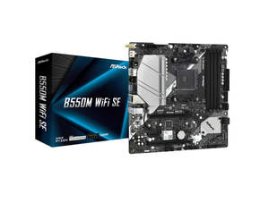 Amd Motherboards: ASRock B550M WIFI SE mATX AM4 Motherboard