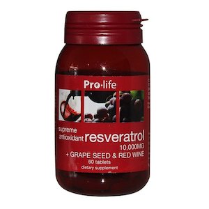Products: Resveratrol 10,000mg 60 tablets - Go For Health
