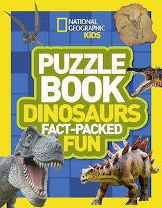 National Geographic Kids Puzzle Books - Puzzle Book Dinosaurs: Brain-Tickling Qu&hellip;