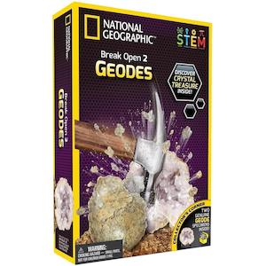 National Geographic: Break Open 2 Geodes by National Geographic