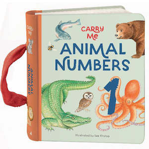 Board Books: Carry Me Animal Numbers