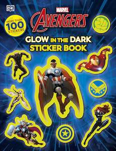 Paperback Books: Marvel Avengers Glow in the Dark Sticker Book
