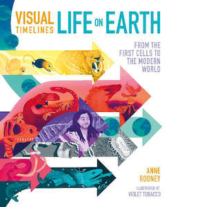 Hardback Books: Visual Timelines Life On Earth
