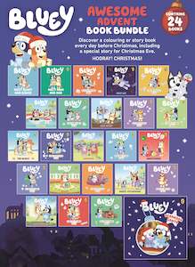 Inactive Books: Bluey Advent Calendar Book Collection