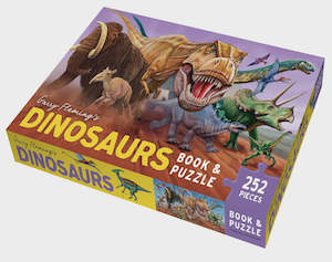 Inactive Books: Garry Fleming's Dinosaurs - Book & Jigsaw Vol. 2