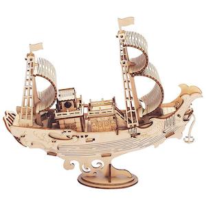 Daily Deals 0313: Robotime 3D Wooden Puzzle - Japanese Diplomatic Ship
