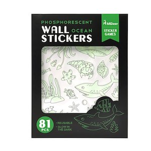 Daily Deals Test: Mideer Reusable Fluorescent Stickers-Ocean