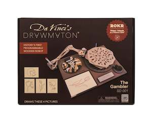 Robotime Da Vinci's Drawmaton - The Gambler