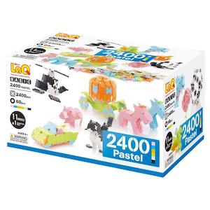 Daily Deals 0409: LaQ BASIC 2400 PASTEL - 11 MODELS, 2400 PIECES