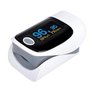 Health Care: Fingertip Heart Rate Monitor With Pulse Oximeter