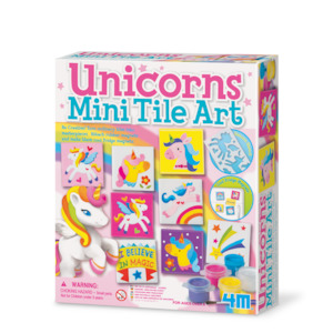 4M Unicorn Mini Tile Art
