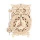 Robotime ROKR Mechanical Gears -Owl Clock