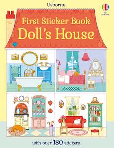 Paperback Books: First Sticker Book Doll's House