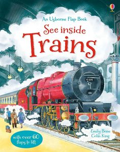 Hardback Books: See Inside Trains