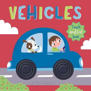 Board Books: Touch & Feel Vehicles Silicon Board