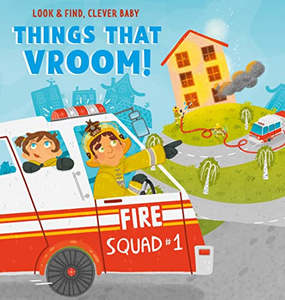 Board Books: Things that Vroom! (Look & Find, Clever Baby)