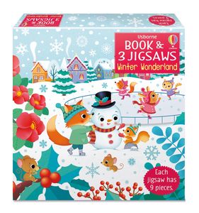 Usborne: Usborne Book and 3 Jigsaws Winter Wonderland