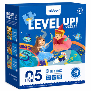 Generaltoys: Mideer Level Up! Puzzles – Level 5 (Fairy Tale Series)
