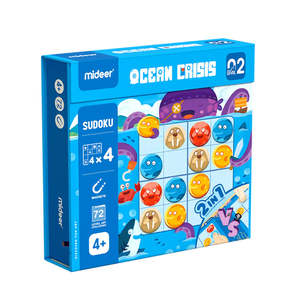Generaltoys: Mideer Ocean Crisis – Magnetic Sudoku Puzzle Game (Level 2)