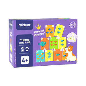 Mideer Teamwork Arithmetic – Stacking Card Game