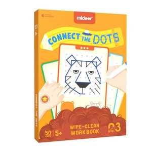 Mideer Connect the Dots – Wipe-Clean Workbook - Level 3
