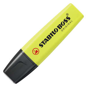 Stabilo Boss Highlighter BOSS ORIGINAL Pastel - Yellow 1PC