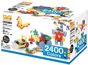 Over 200: LaQ BASIC 2400 COLORS - 31 MODELS, 2400 PIECES