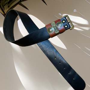 Sale: black red gold belt