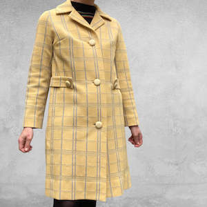 Valerie: Thandi Vintage Yellow Coat 10-12