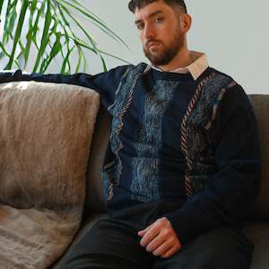 Menswear: Casualand Wool Blend Jumpe Size XL